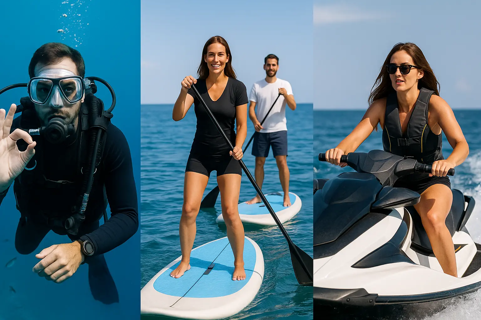 Toutes les activités nautiques à Porquerolles