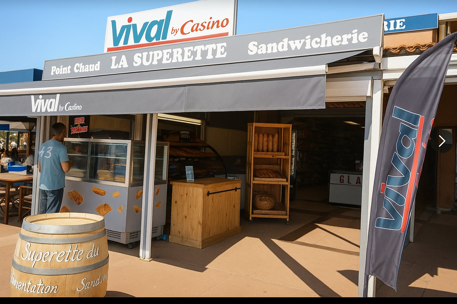 La superette du port (Vival) - Porquerolles